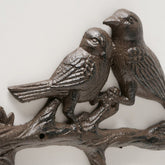 Hectarul - Cuier ruginiu din otel turnat 45x27 cm Pardy Boltze